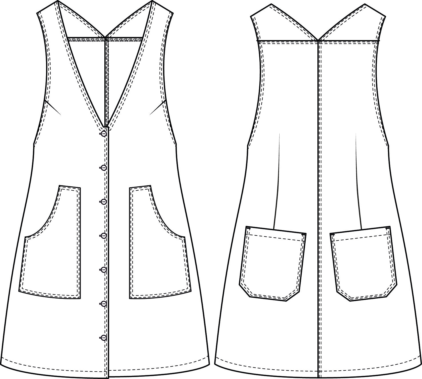 schnittmuster-berlin-tr-gerkleid-chester-schnittmuster-f-r-kurzes-damen-tr-gerkl image 2