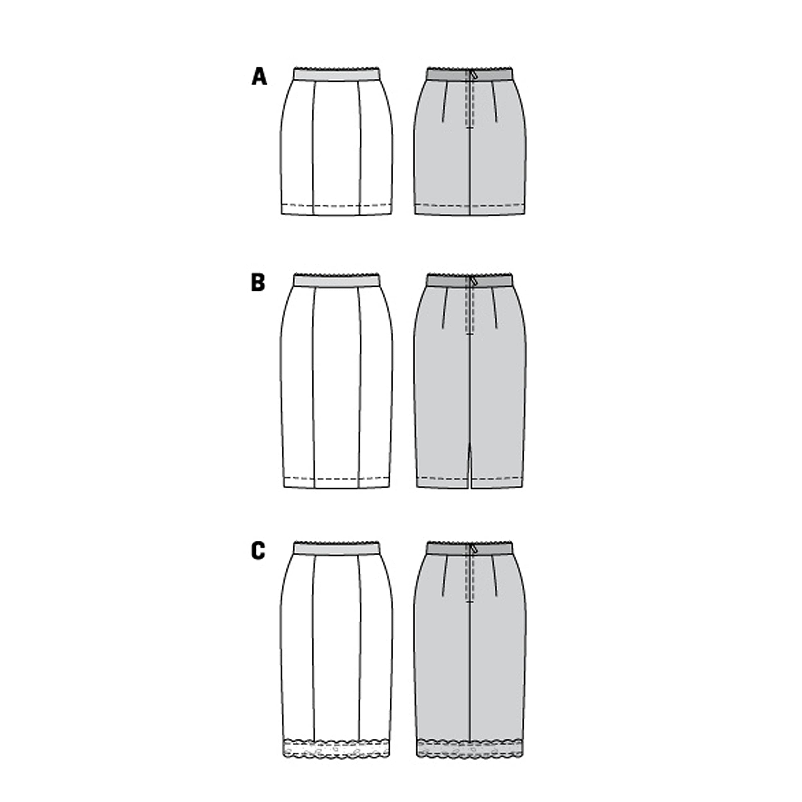 burda-style-schnittmuster-set-damen-panelrock-gr-34-44 image 7