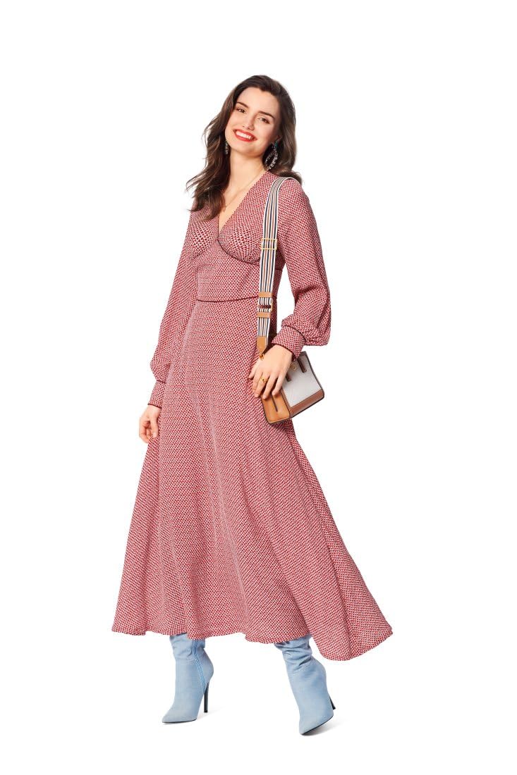 burda-style-katalog-schnittmuster-6040-maxikleid-und-tunika-bluse-damen-gr-34-44 image 7