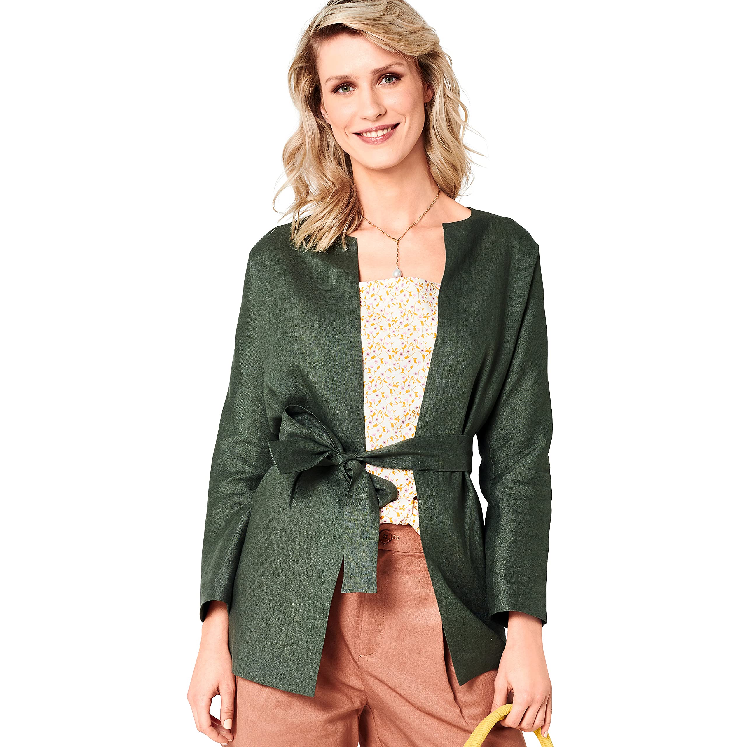 burda-style-easy-schnittmuster-damenjacke-kragenlos-gr-36-46 image 3