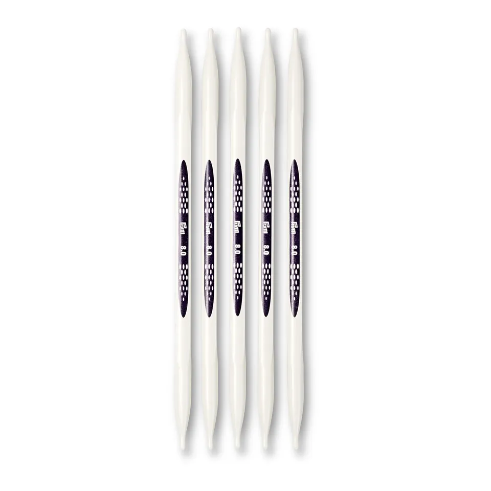 prym-ergonomics-strumpfstricknadeln-5er-set-8-0-mm-20-cm image 1
