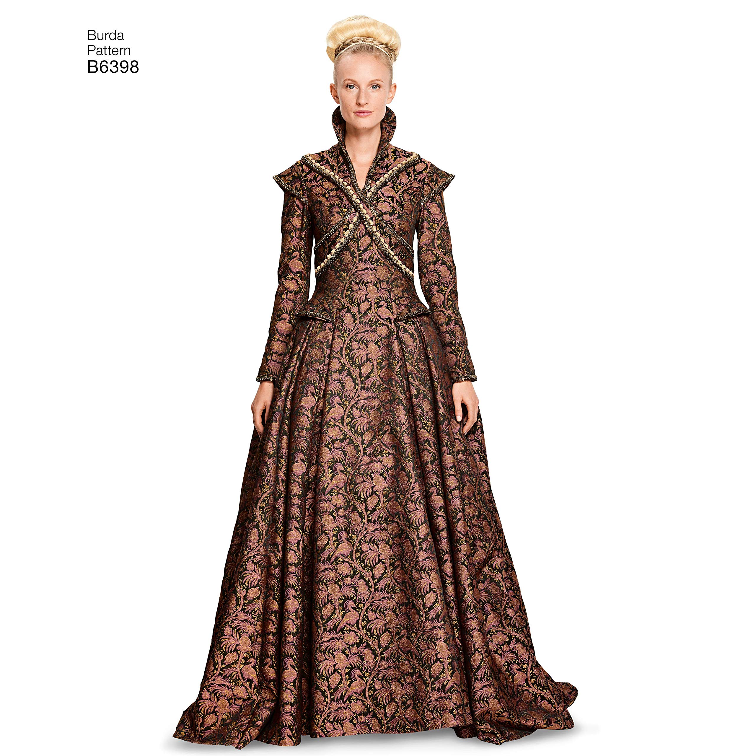 burda-style-6398-renaissance-outfit-damen-gr-34-44 image 5