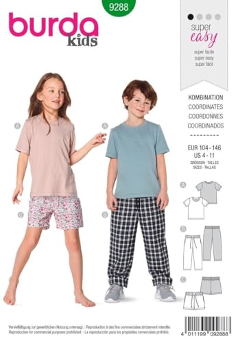 burda-style-schnittmuster-9288-m-dchen-kinder-t-shirts-und-hosen-short-und-lang- image 7