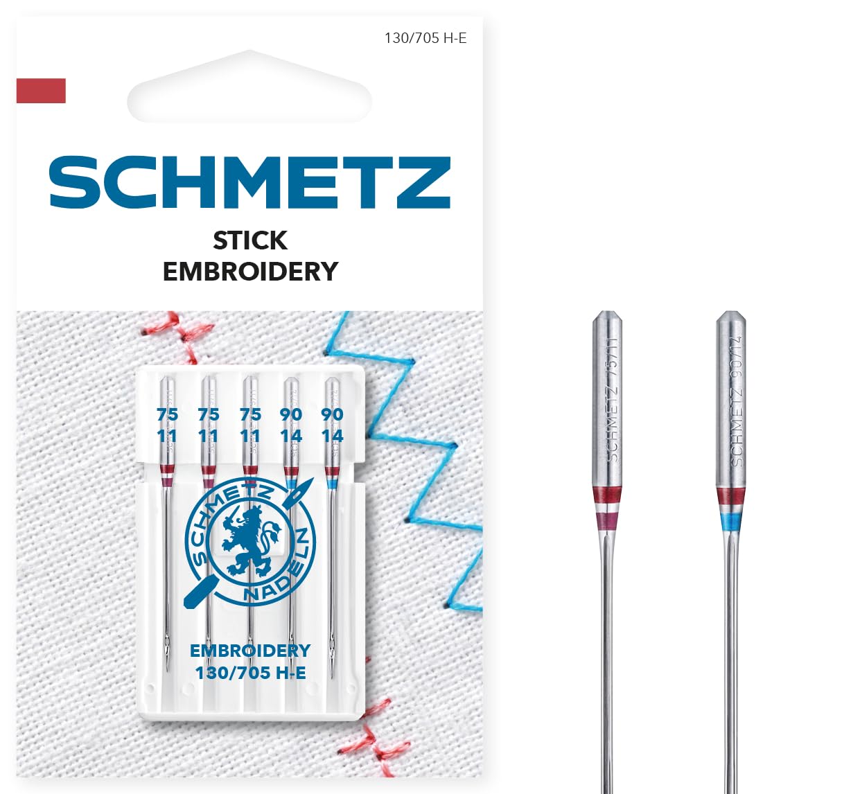 schmetz-stick-embroidery-75-11-90-14-5-n-hmaschinennadeln image 1