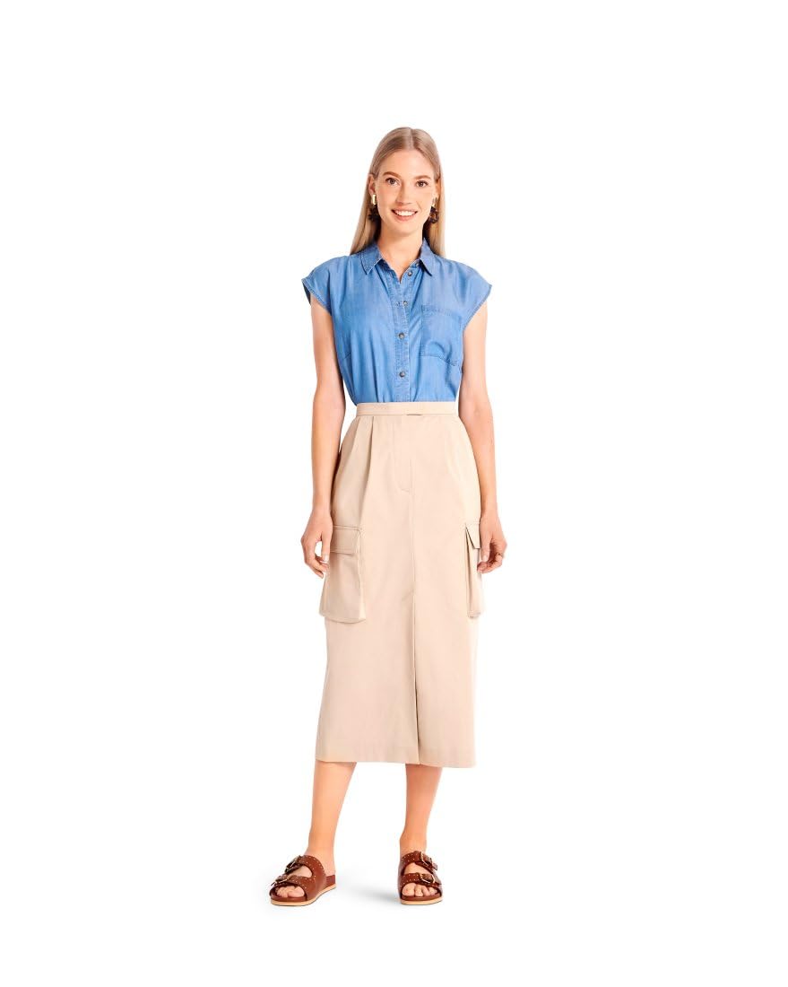 burda-style-schnittmuster-6000-midir-cke-mit-schlitz-und-taschen-damen-gr-34-44- image 7