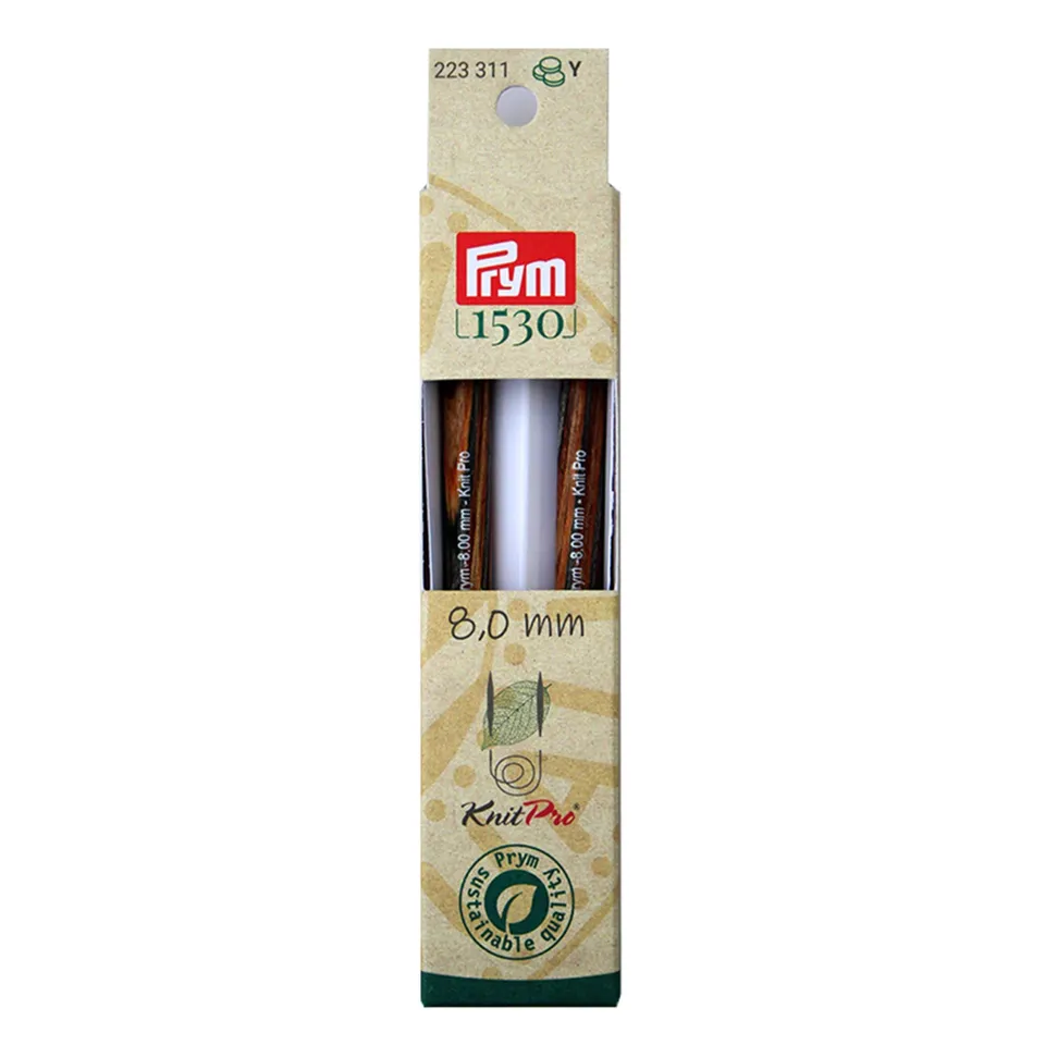 prym-223331-natural-rundstricknadelspitzen-lang-11-6-cm-8-00-mm-holz-mehrfarbig image 1