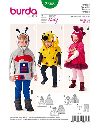 burda-style-2368-schnittmuster-kost-m-fantasy-cape-kids-gr-74-104 image 5