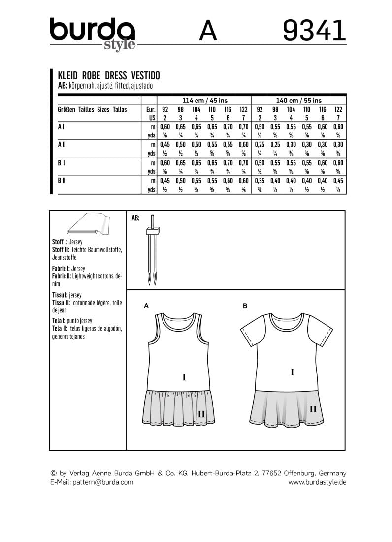 burda-kids-9341-schnittmuster-m-dchen-kleid-mit-volantrock-gr-92-122 image 5