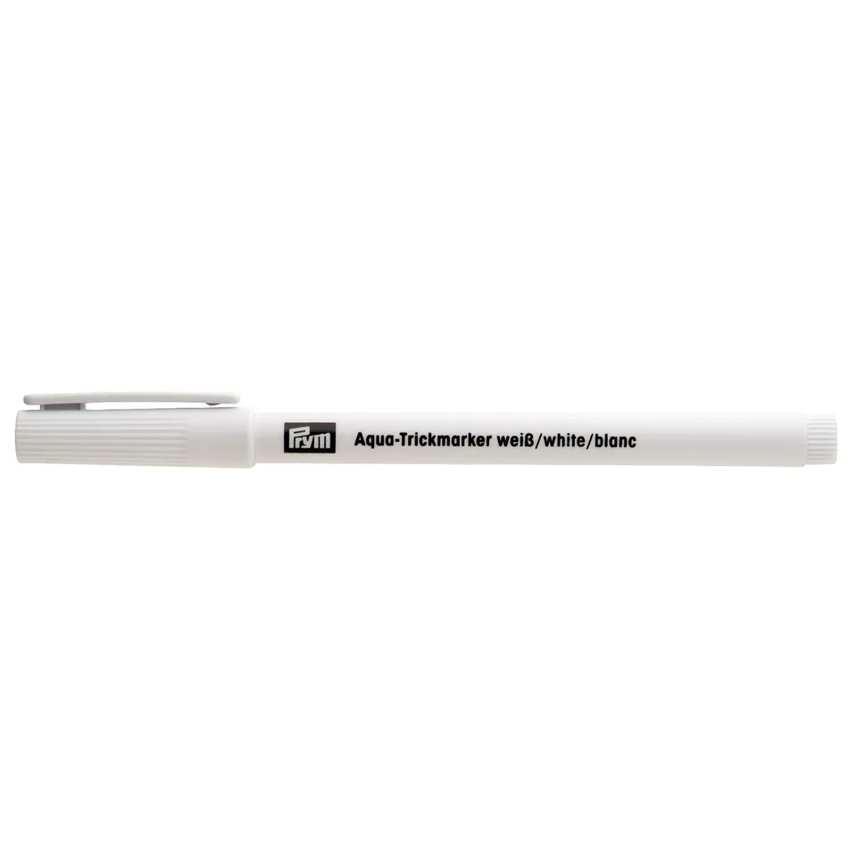 prym-611824-aqua-trickmarker-wei-wasserl-slicher-markierstift-f-r-dunkle-stoffe image 1