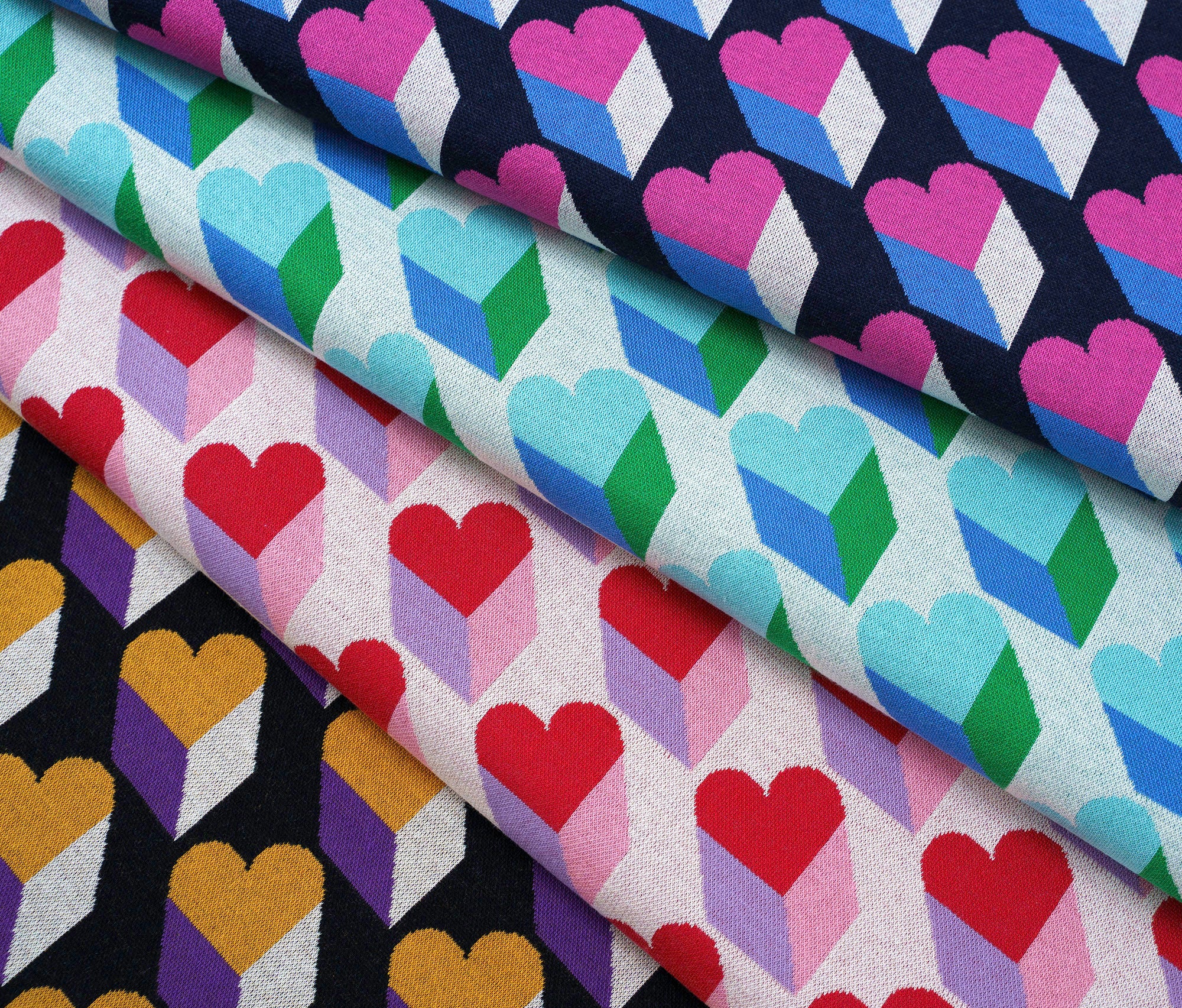 albstoffe-queen-of-hearts-royal-love-shadows-jacquard-jersey-bio-jersey image 6