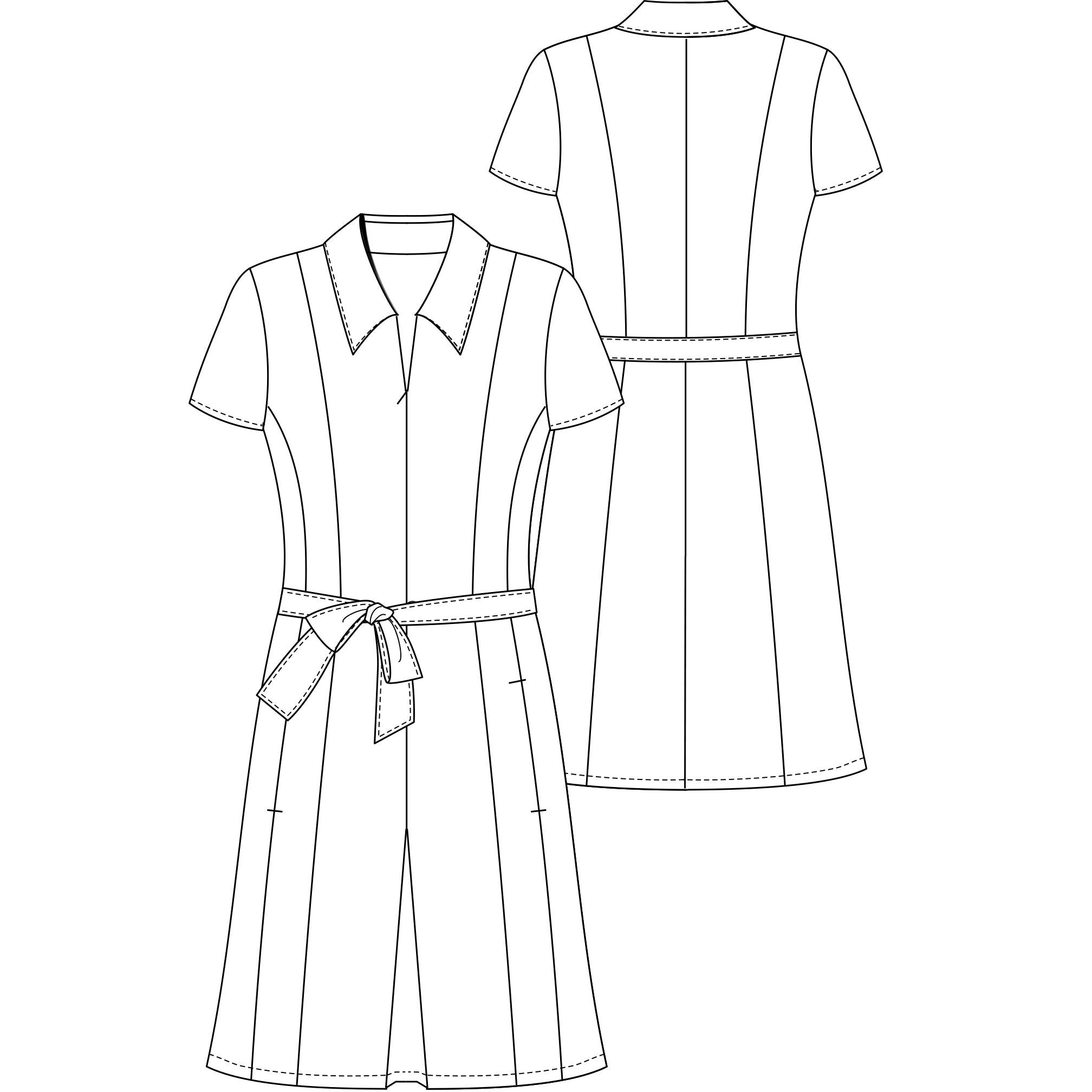 schnittmuster-berlin-blusenkleid-arianna-damen-knielang-erfahrene-n-herinnen image 2