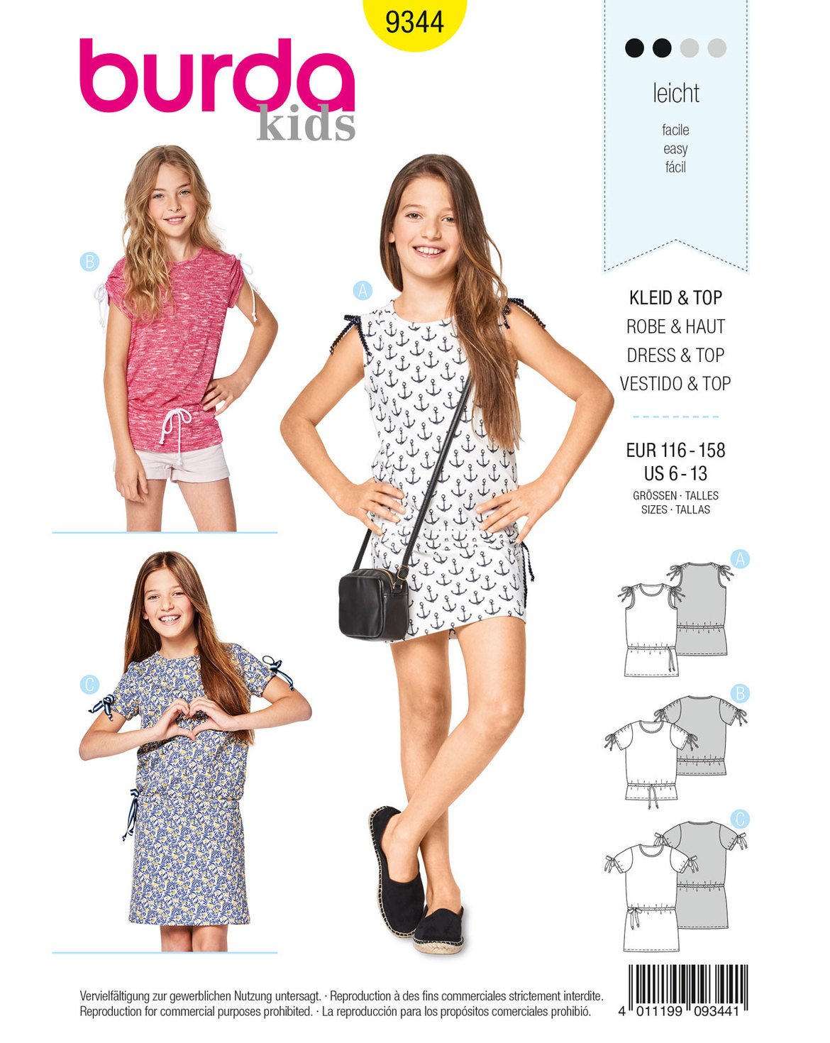 burda-kids-9344-kleid-und-oberteil-schnittmuster-6-13-jahre image 1