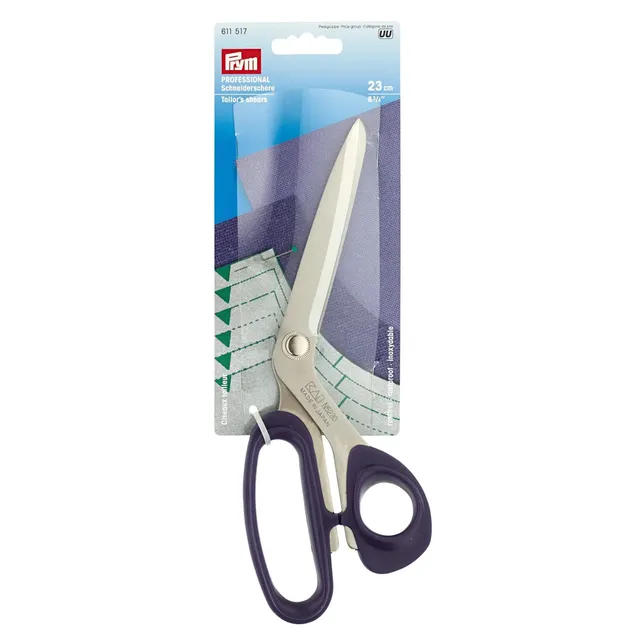 prym-611517-professional-schneiderschere-23-cm-edelstahl-blau image 1