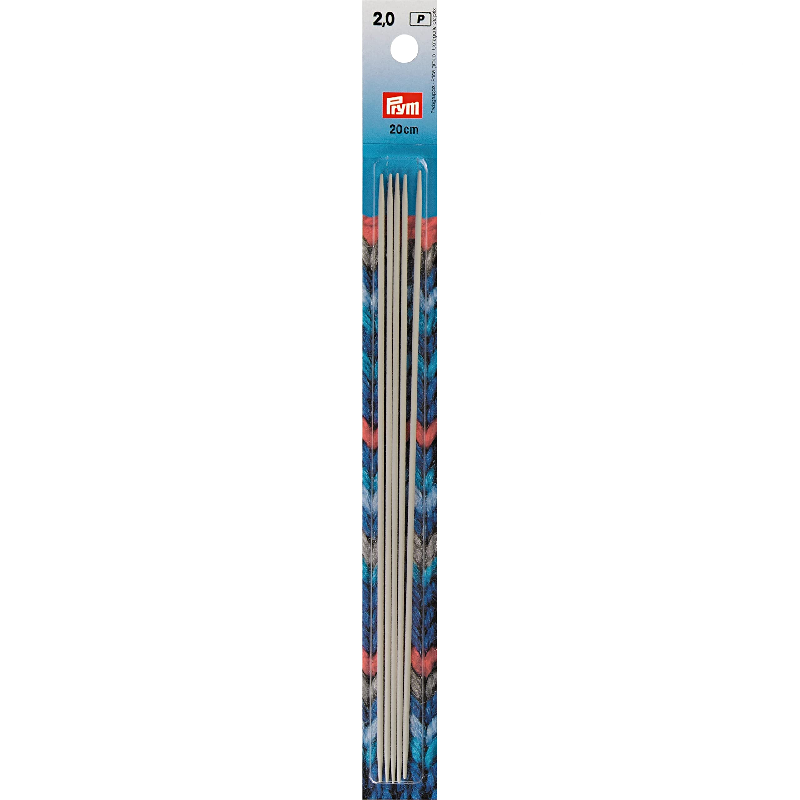 prym-191494-strumpfstricknadeln-alu-20-cm-5-0-mm-grau image 4