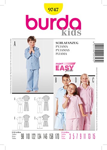 burda-style-9747-schnittmuster-pyjama-gr-98-170-kinder image 6