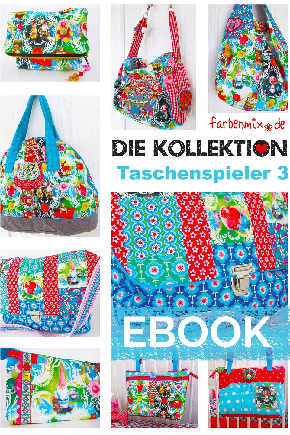 farbenmix-taschenspieler-3-cd-mit-11-schnittmustern image 1