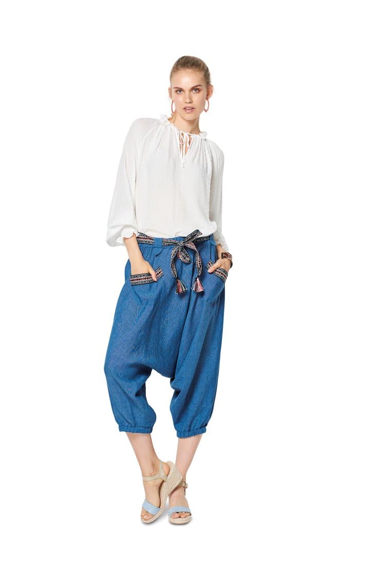 burda-style-6316-schnittmuster-damen-hosen-sarouelhose-gr-32-46 image 5