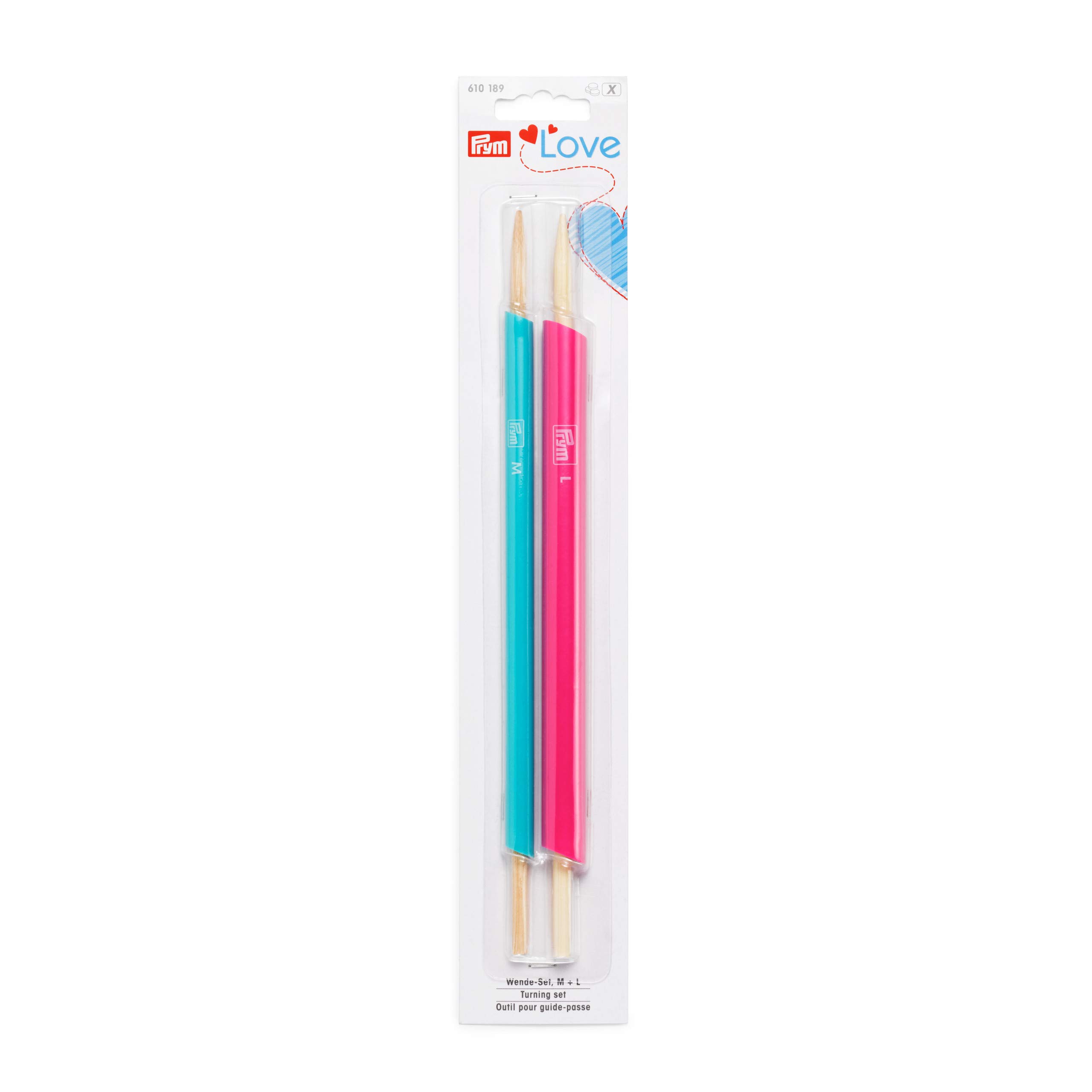 prym-love-wendeset-f-r-stoffschl-uche-mint-green-pink image 1