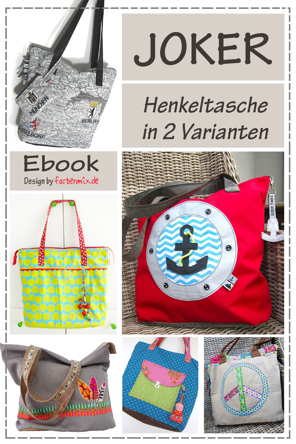 farbenmix-joker-henkeltasche-kreativ-ebook image 1