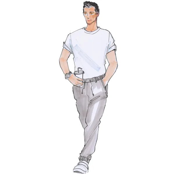 schnittmuster-berlin-jogginghose-max-herren-jogger-mit-gummizug image 1
