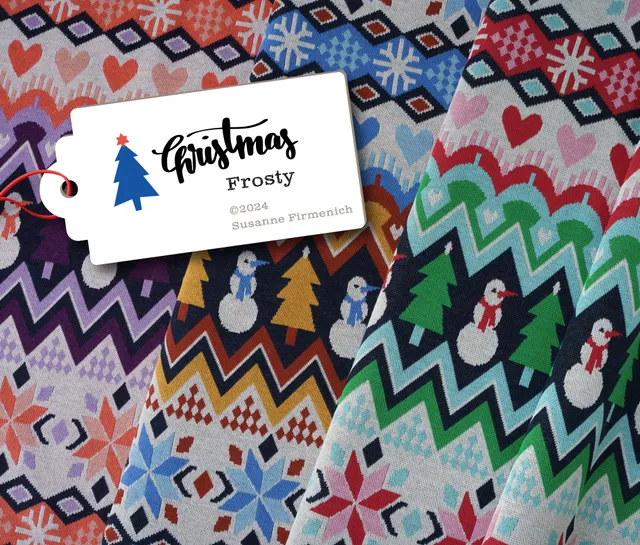albstoffe-christmas-frosty-jacquard-jersey-bio-baumwolle image 1