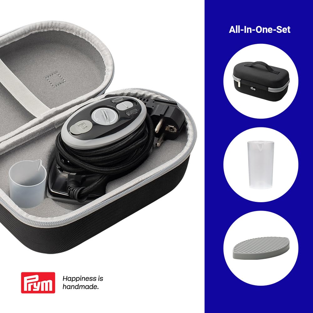 prym-mini-dampfb-geleisen-set-schwarz-400w-mit-silikonablage-und-case image 2