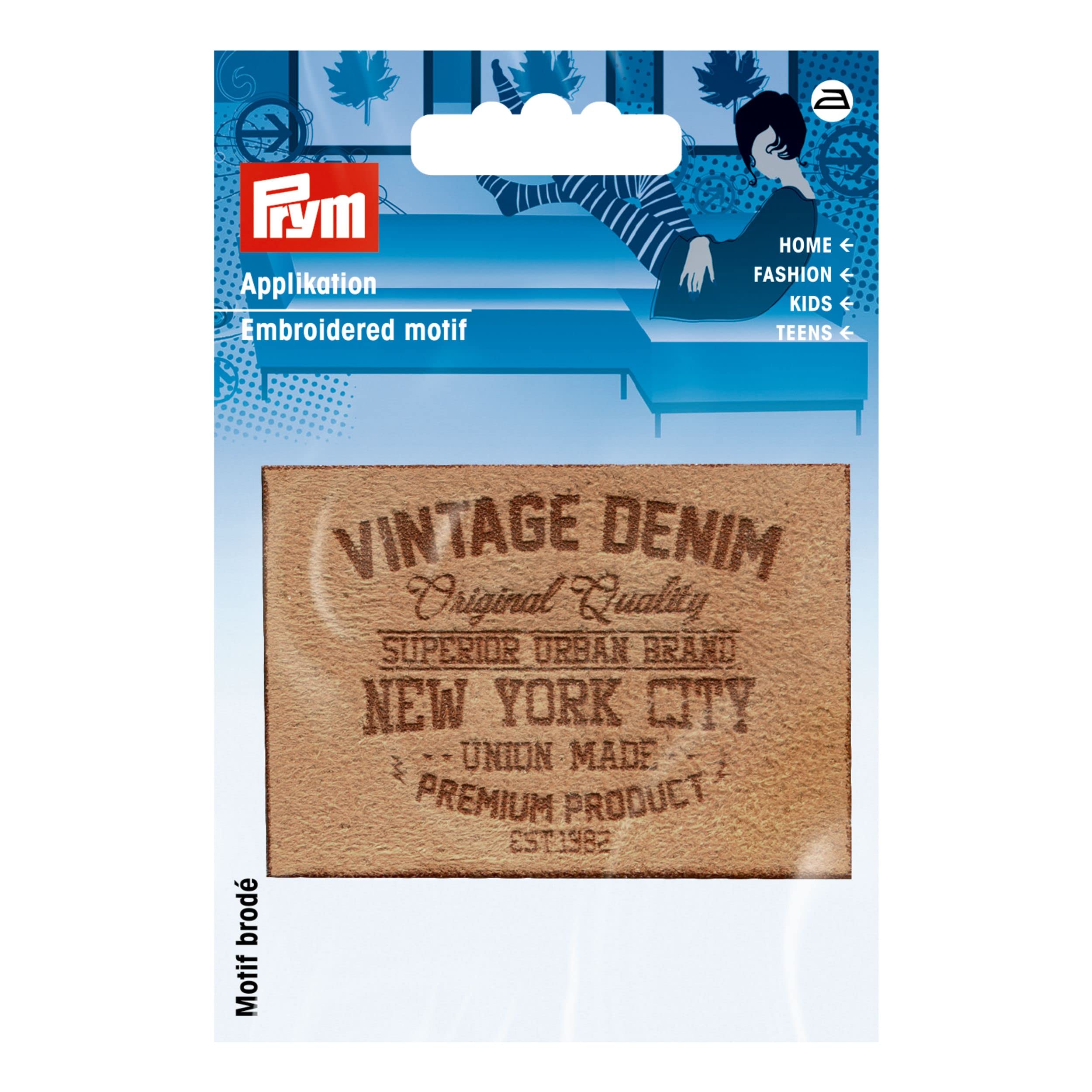 prym-922002-applikation-label-nyc-wildlederimitat-sand image 1