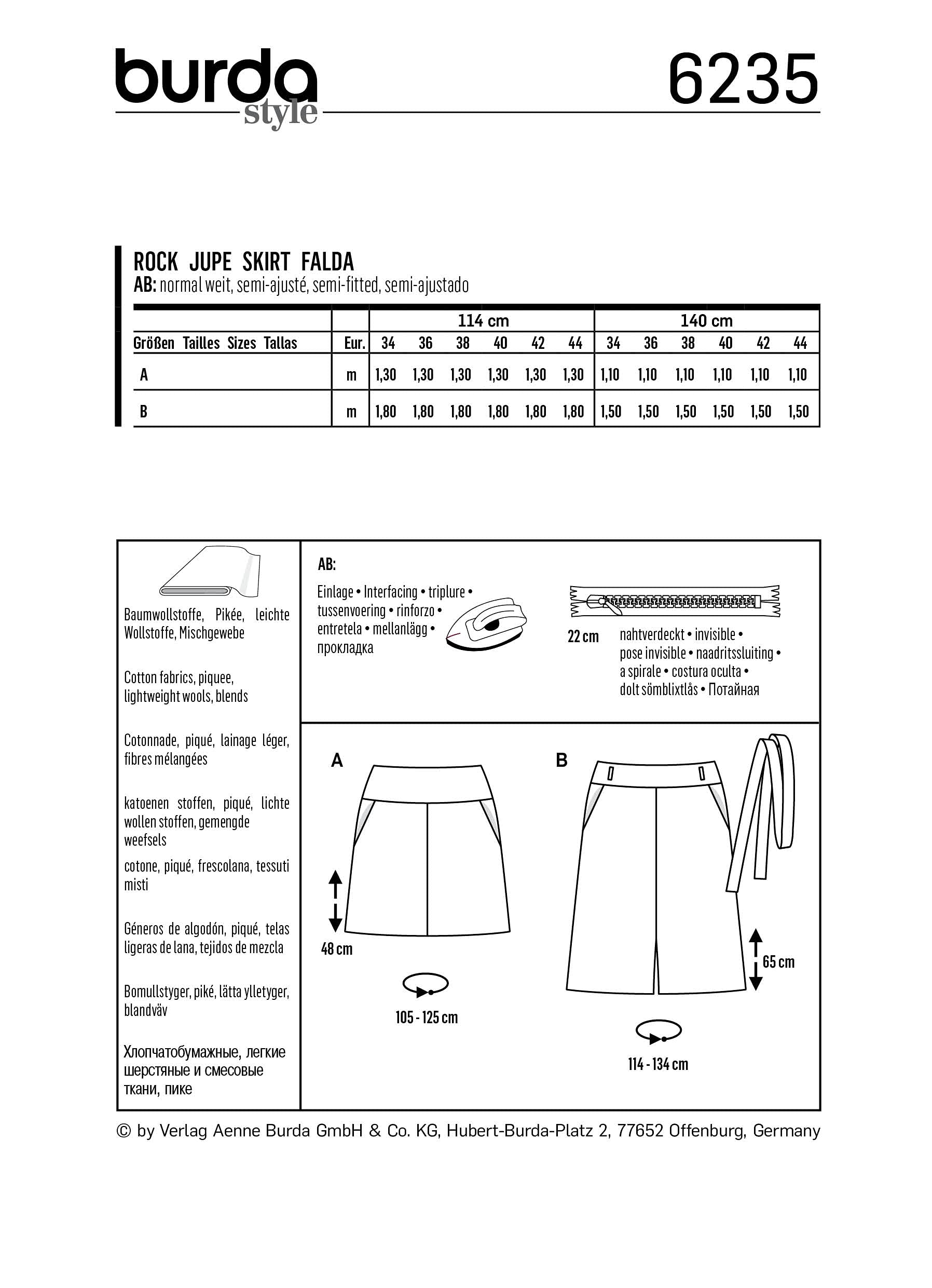 burda-style-schnittmuster-damen-rock-6235-gr-34-44 image 8