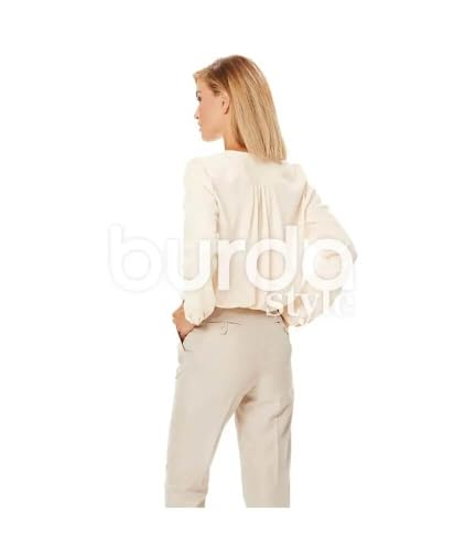 burda-style-6632-damen-hemdbluse-gr-34-44-papierschnittmuster image 5