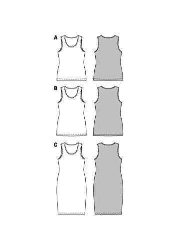 burda-easy-6672-schnittmuster-damen-top-und-kleid-plus-size-gr-46-60 image 8