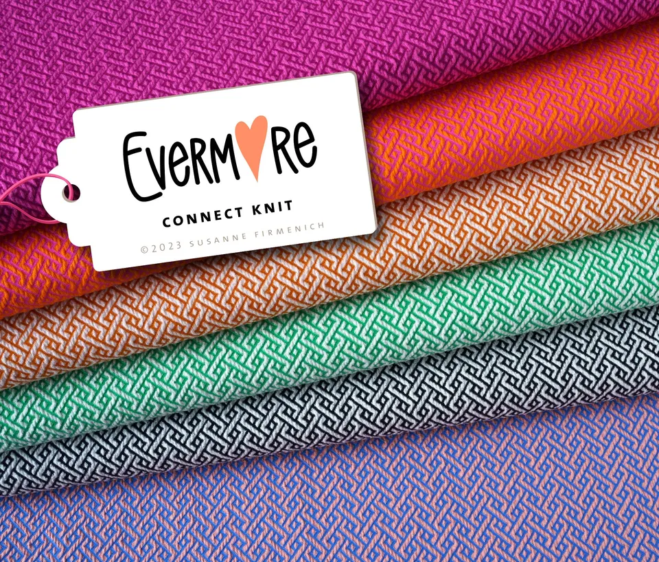 albstoffe-evermore-connect-knit-elastic-minijacquard-jersey-bio-baumwolle image 1
