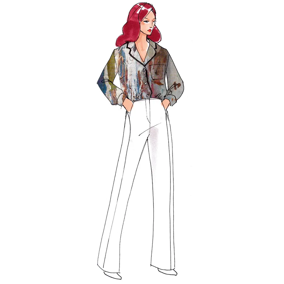 schnittmuster-berlin-pyjama-bluse-patrizia-schnittmuster-reverskragen-bluse image 1