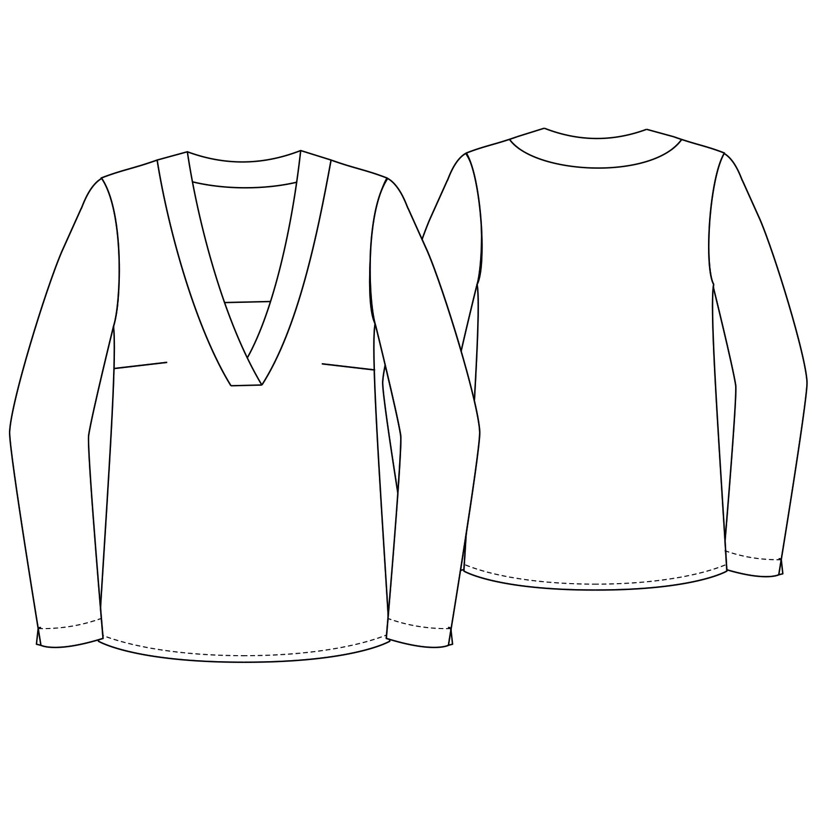 schnittmuster-berlin-langarmshirt-luna-gr-34-50-anf-nger image 2