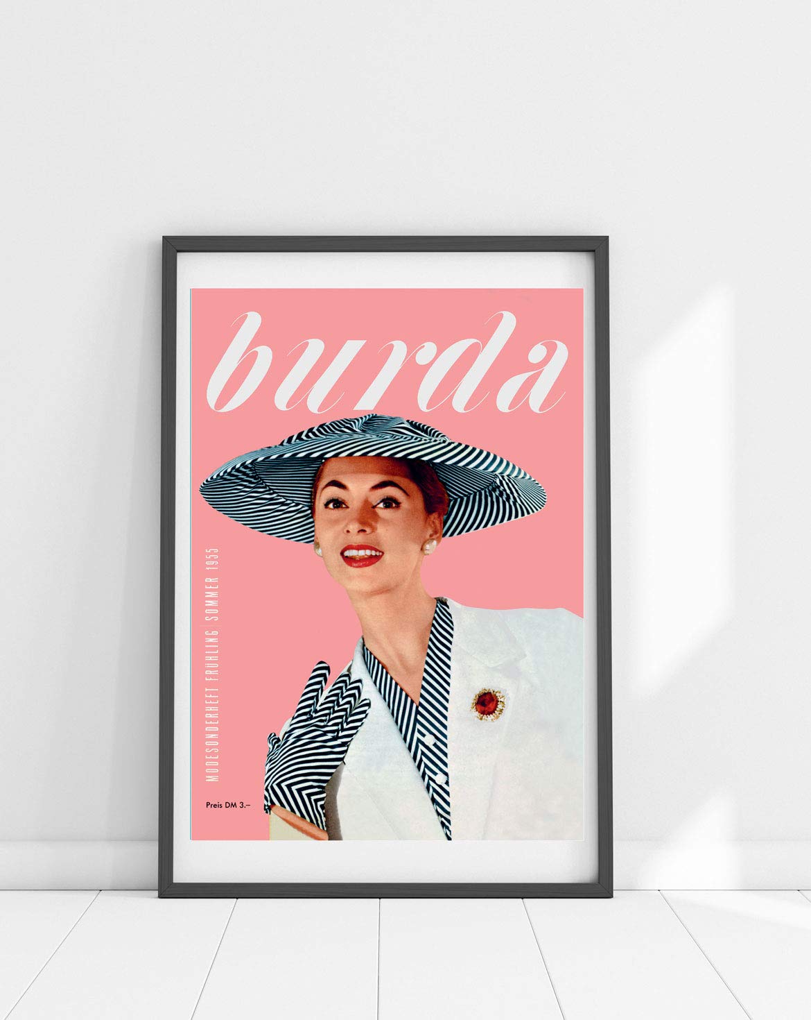 burda-style-poster-im-retro-design-din-a2-rosa image 2