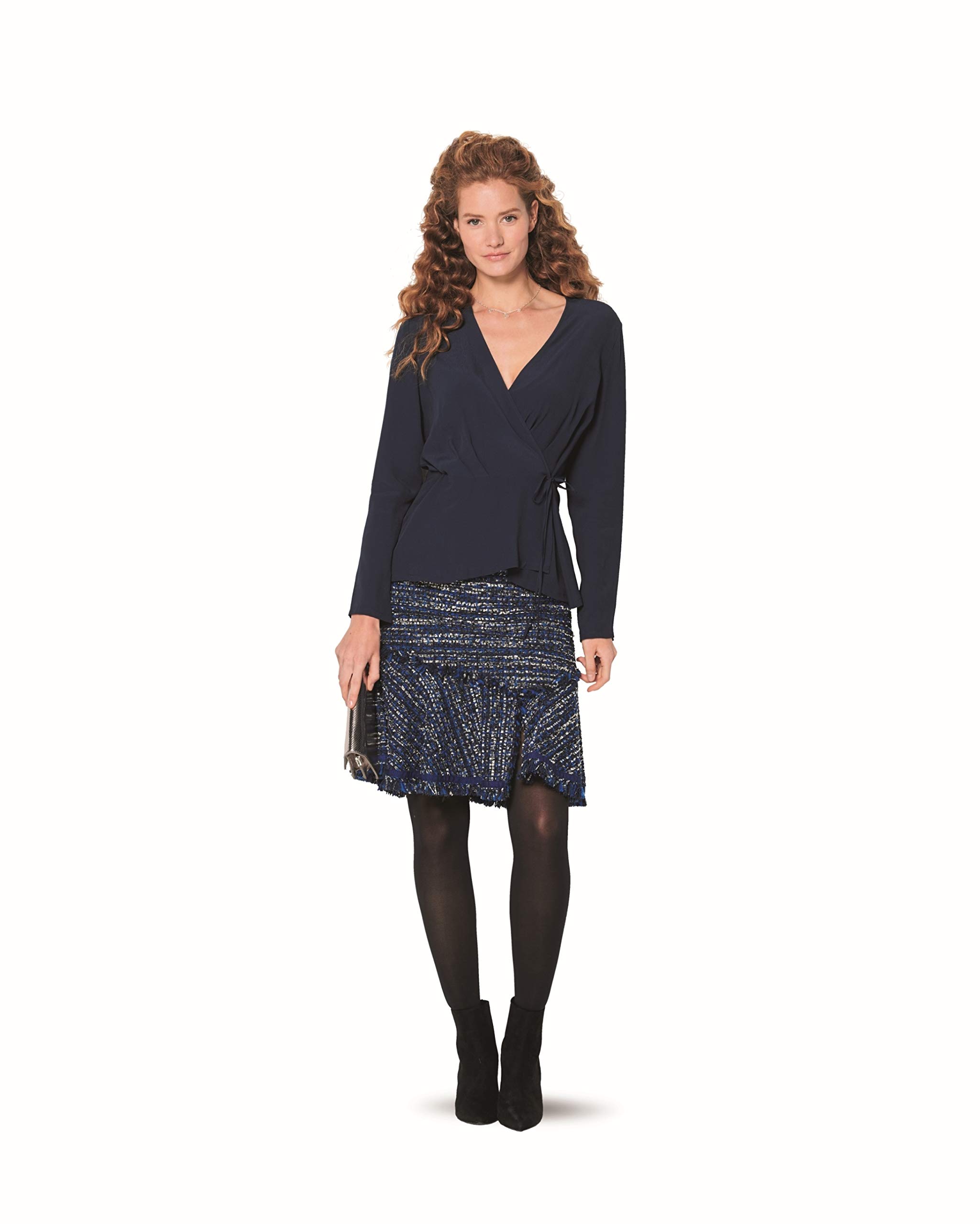 burda-style-6169-schnittmuster-bluse-damen-gr-34-44-level-2-leicht image 1