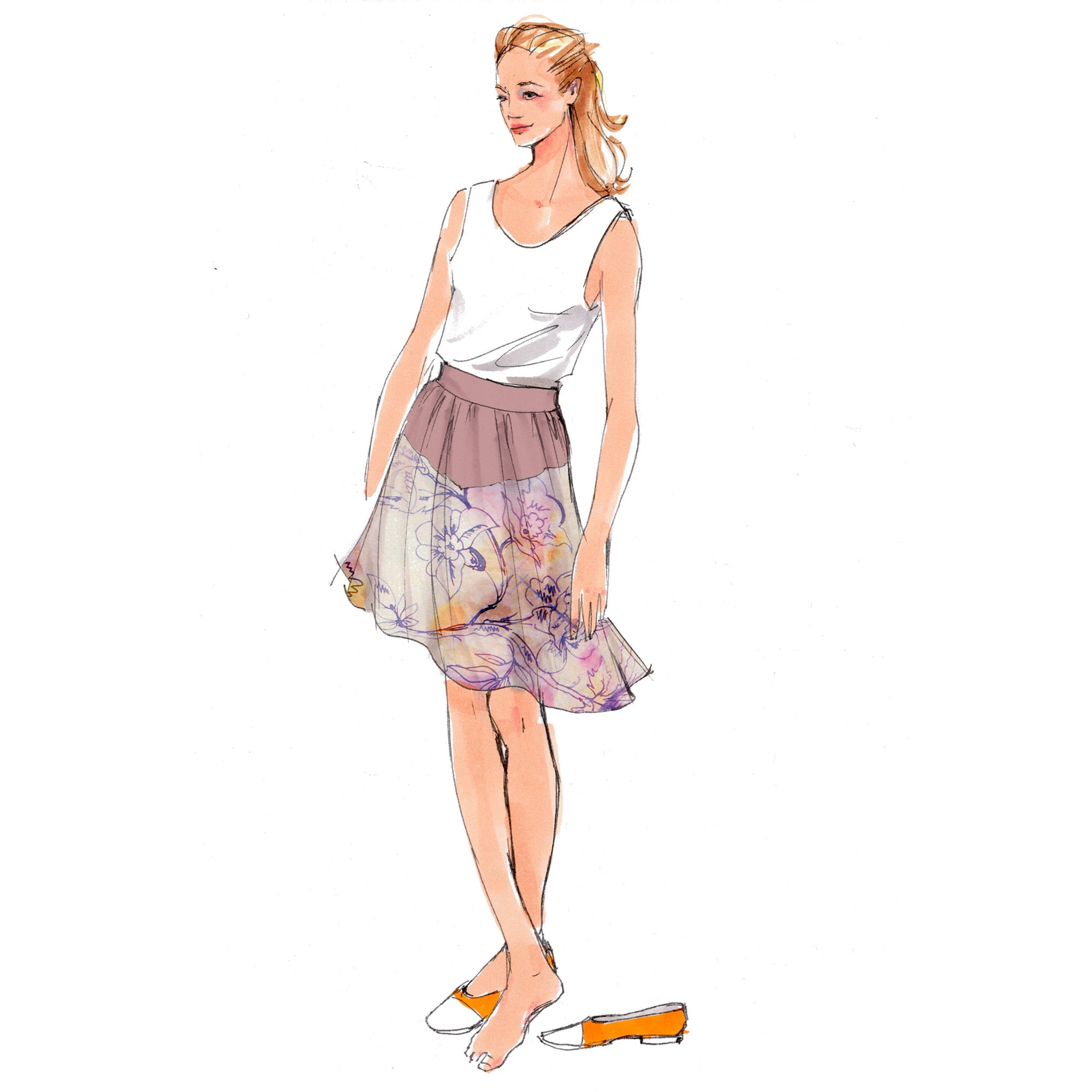 schnittmuster-berlin-zipfelrock-grace-damen-34-50 image 1