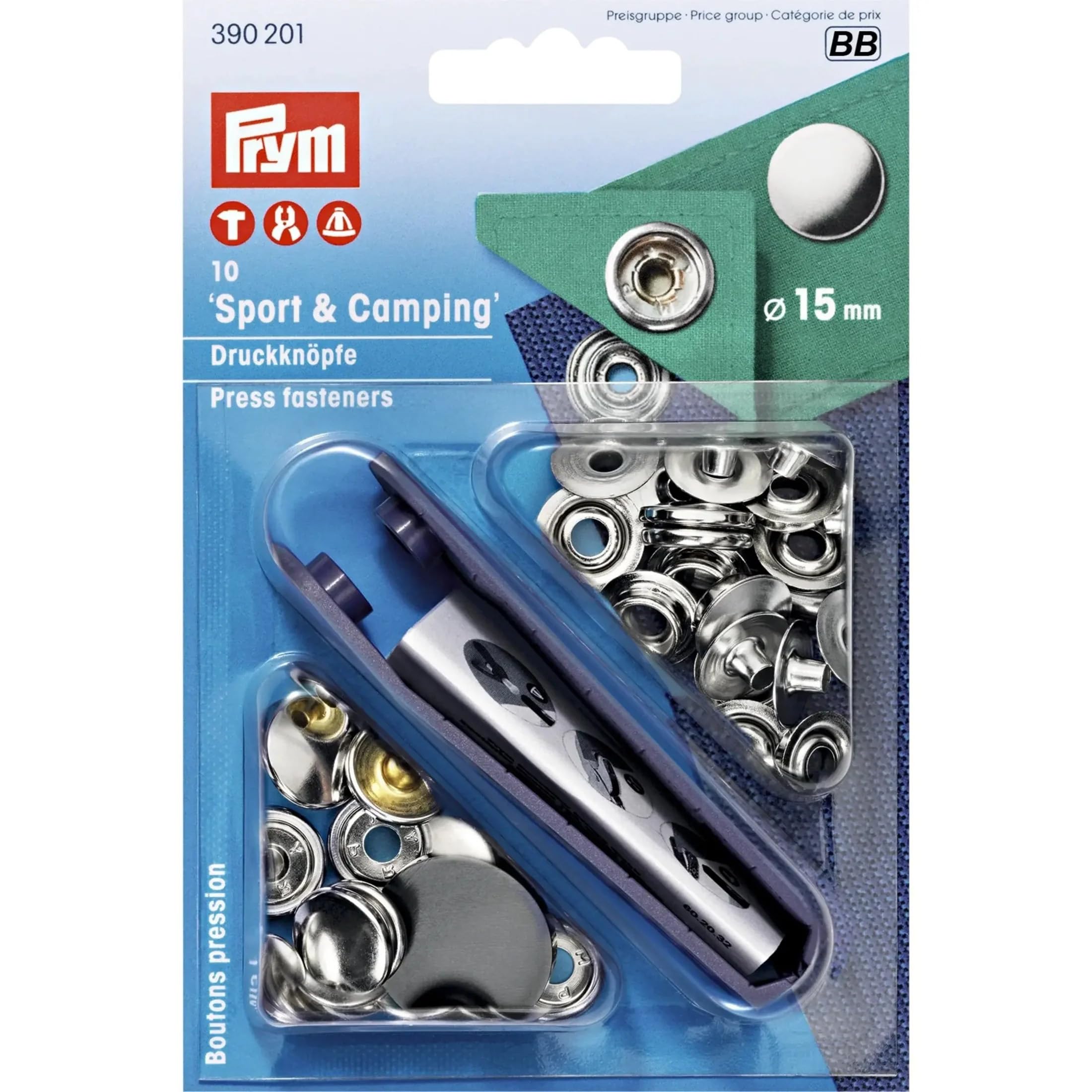 prym-n-hfrei-druckknopf-sport-camping-390201-messing-15-mm-silberfarbig image 1