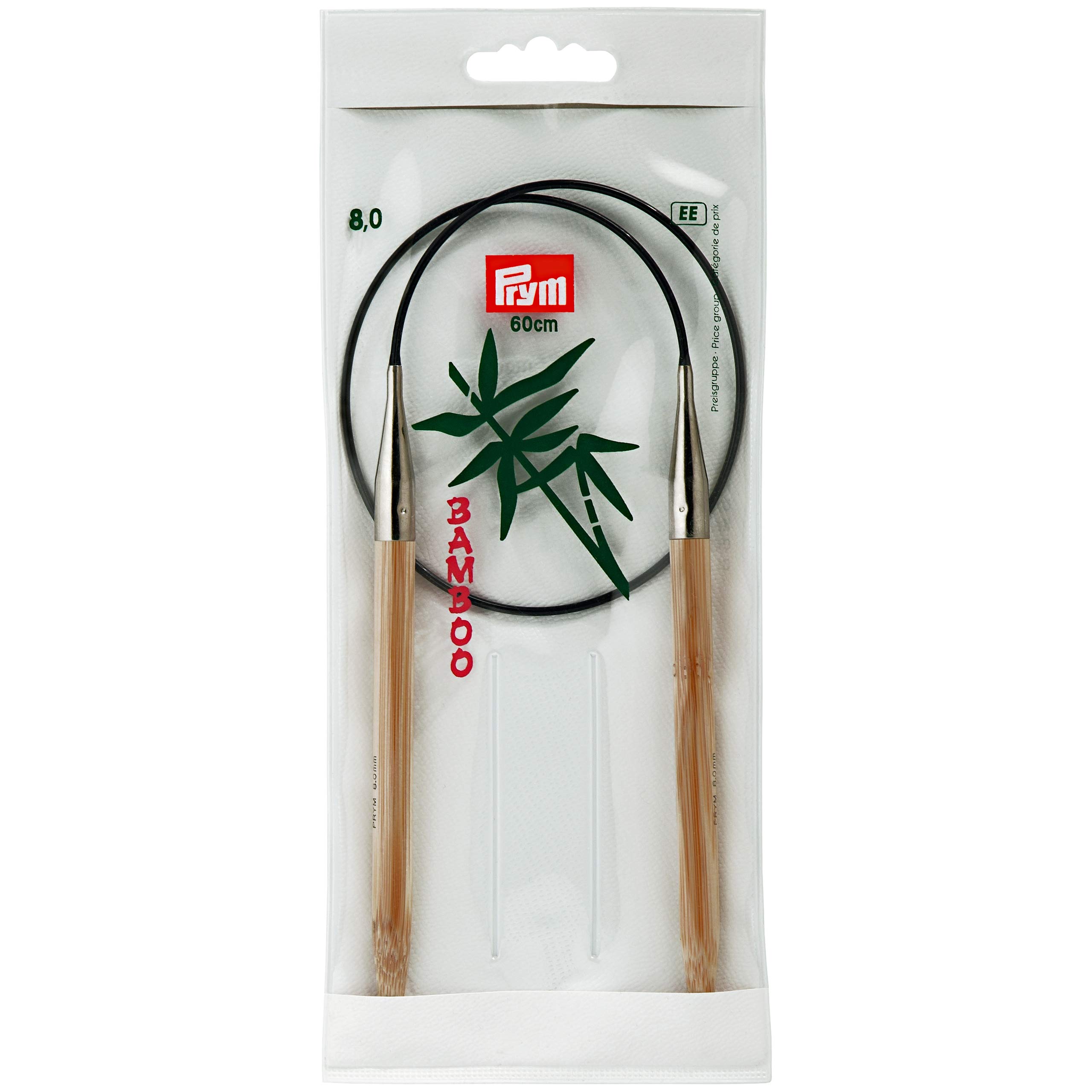 prym-221552-rundstricknadeln-60-cm-8-00-mm-bambus-natur image 1