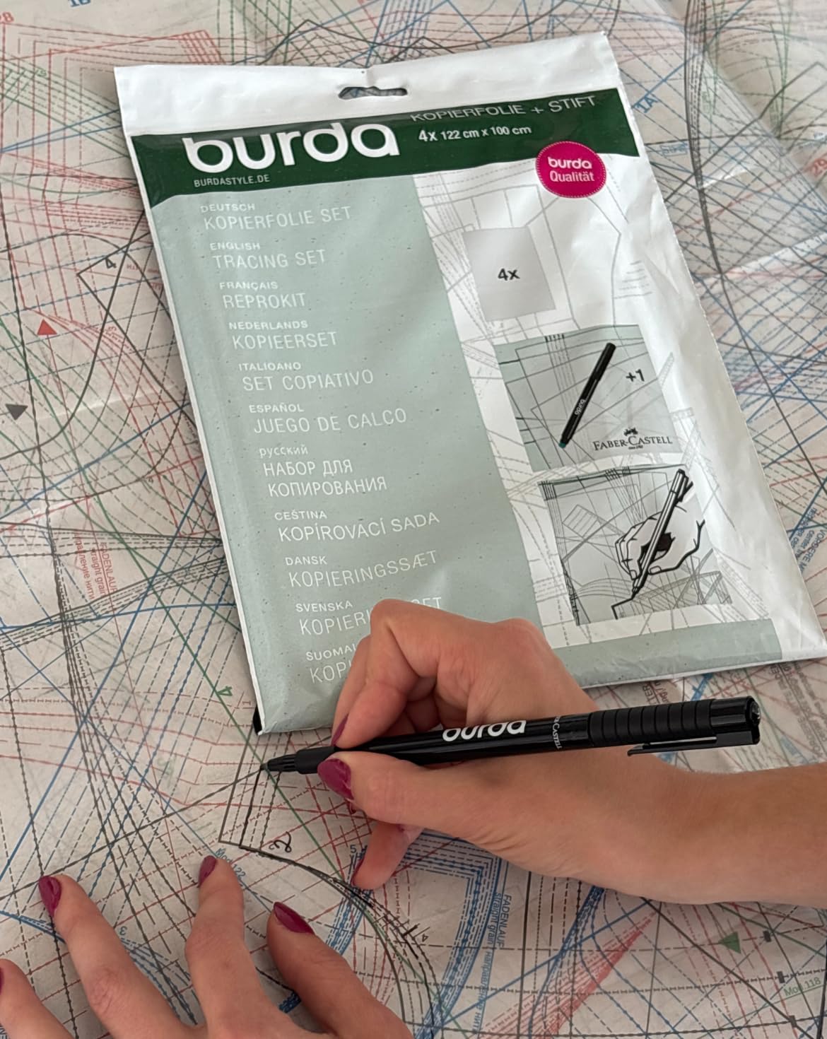 burda-style-kopierset-kopierfolie-stift-4x-122-x-100-cm image 5