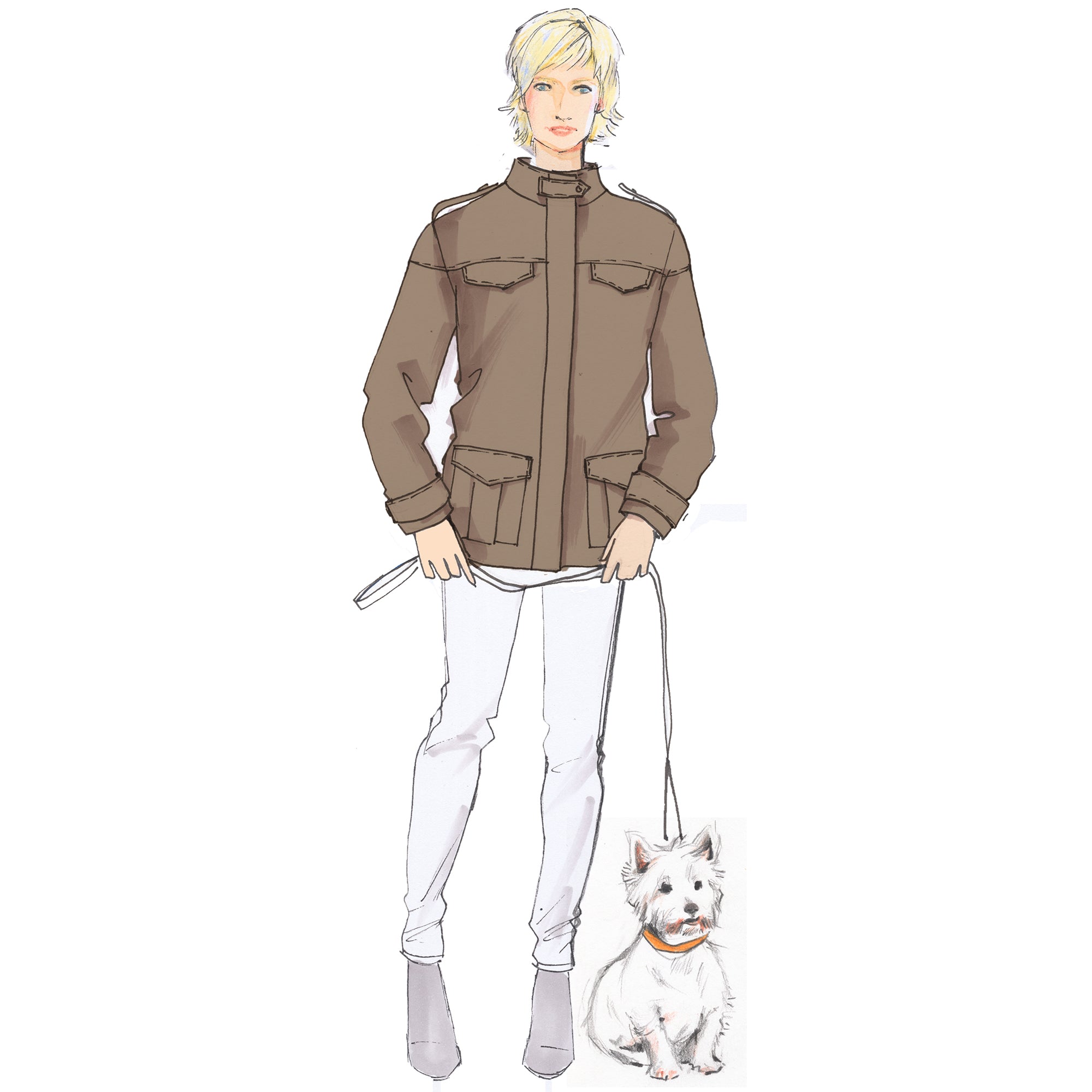 schnittmuster-berlin-premium-jacke-svea-military-jacke-ebook-damen image 1
