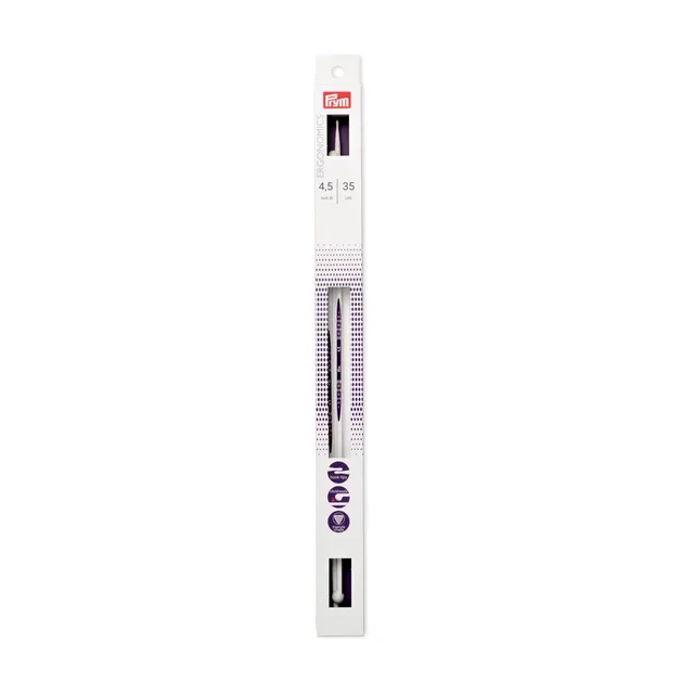 prym-190355-ergonomics-jackenstricknadeln-35-cm-4-50-mm-alabasterwei image 1