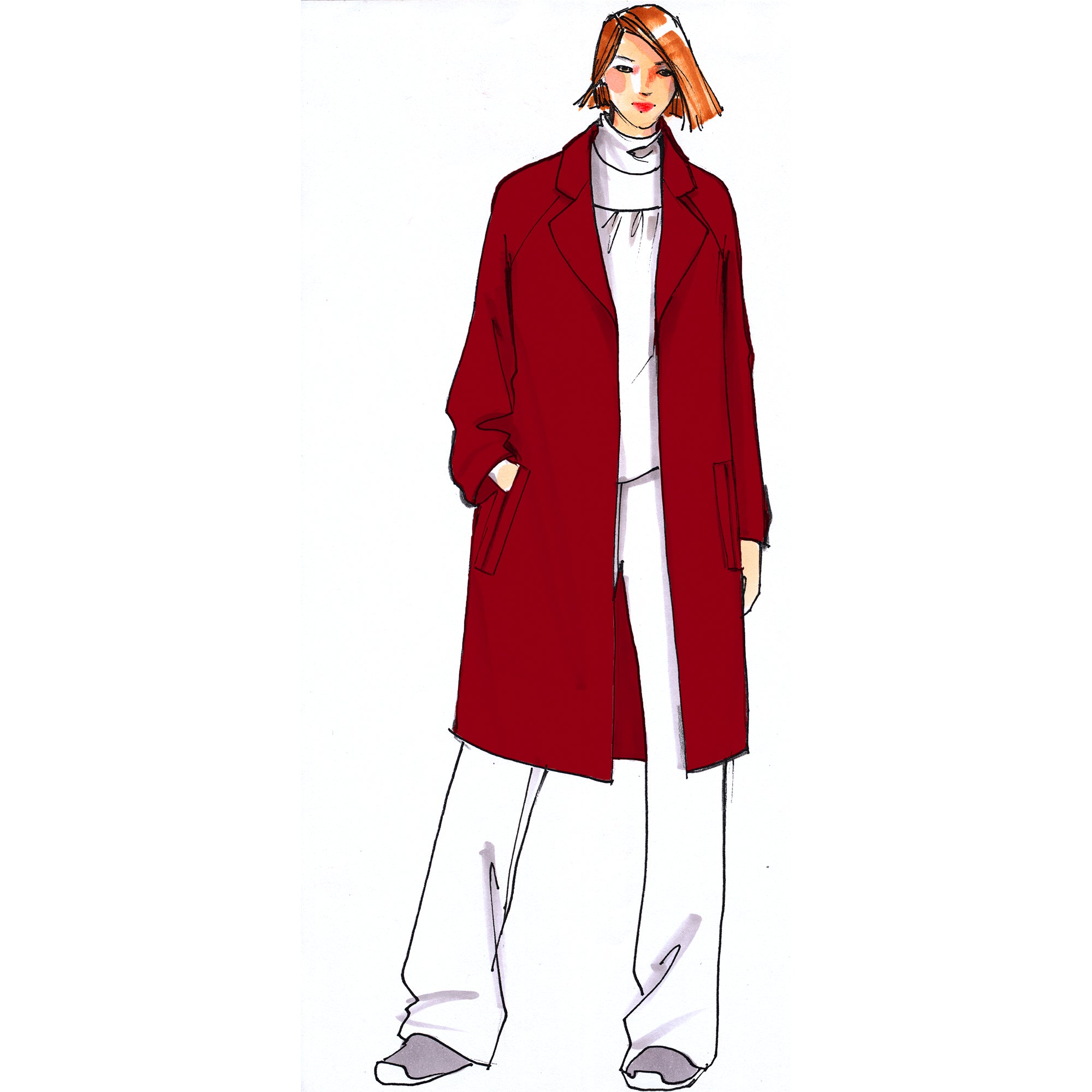 schnittmuster-berlin-roberta-damen-raglanmantel-papierschnitt-gr-34-50 image 1