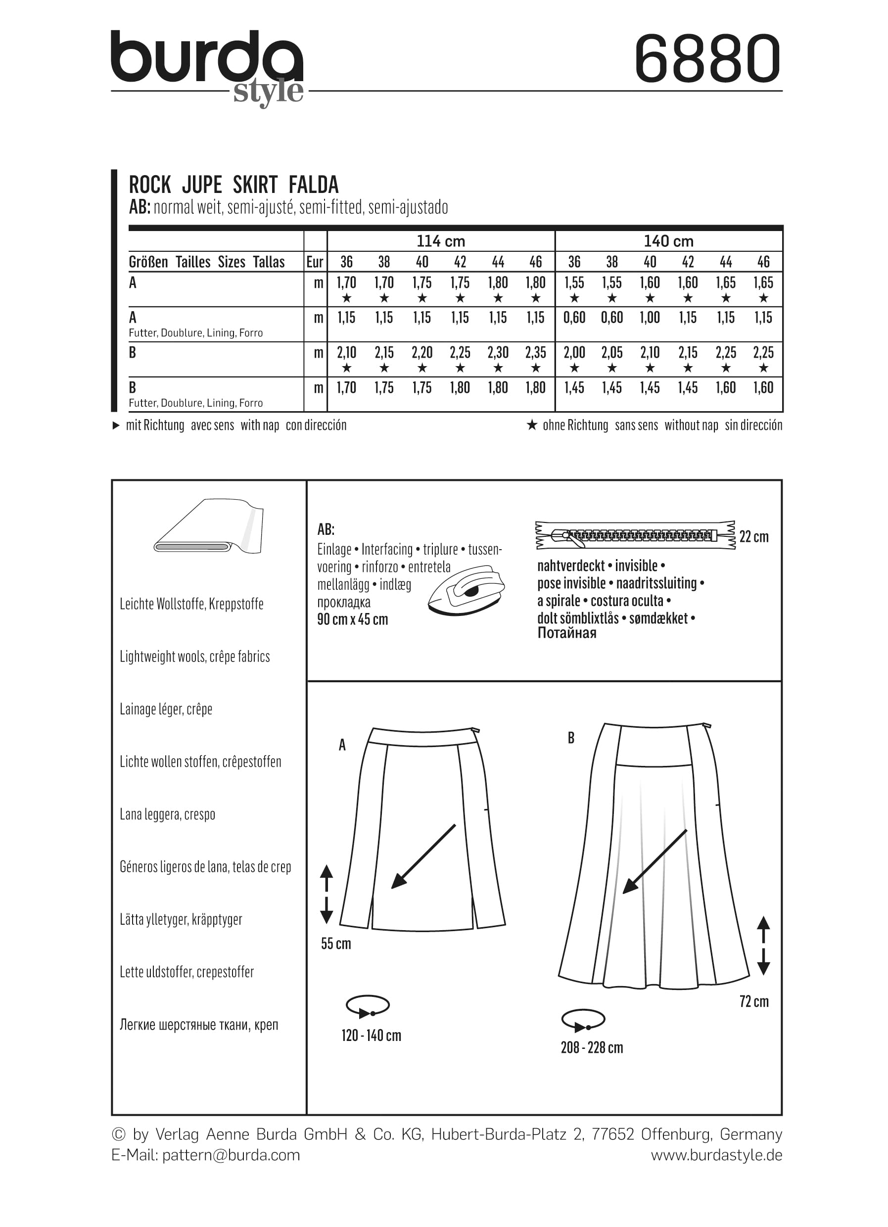 burda-style-6880-damen-a-linien-r-cke-schnittmuster-gr-36-46 image 2