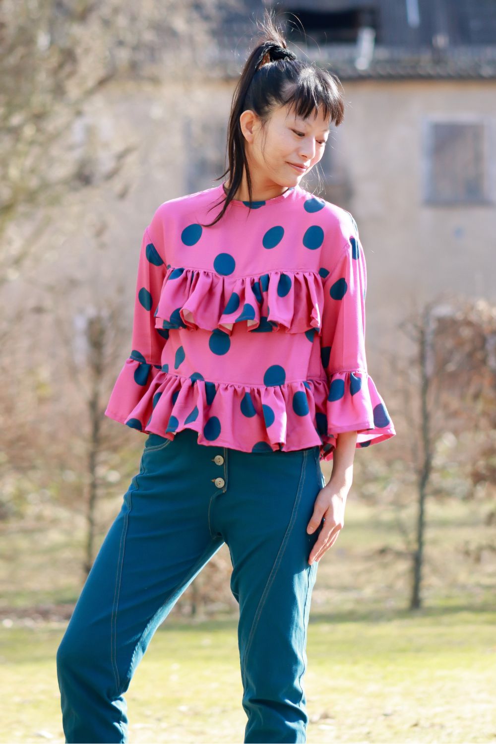 schnittmuster-berlin-bluse-casablanca-damen-boho-bluse image 7