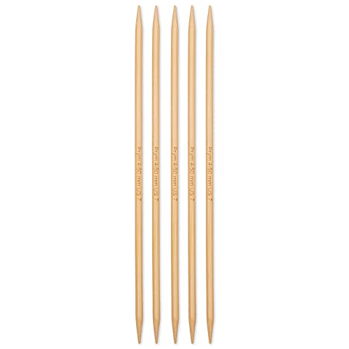 prym-1530-222215-strumpfstricknadeln-bambus-20-cm-4-5-mm image 5