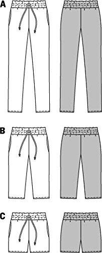 burda-style-schnittmuster-6938-hose-bermudas-shorts-damen-32-46-sehr-leicht image 8