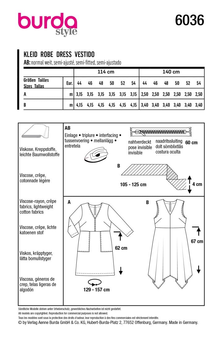 burda-style-katalog-schnittmuster-6036-kleider-damen-gr-44-54-leicht image 7