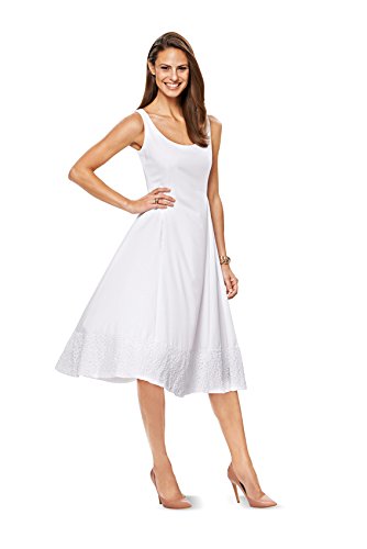 burda-style-6758-schnittmuster-kleid-mit-saumblende-damen-gr-34-44-level-3-mitte image 3