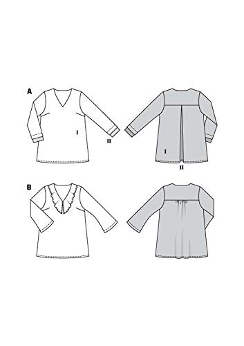 burda-style-6194-tunika-damen-gr-44-54-papierschnittmuster-level-2 image 3