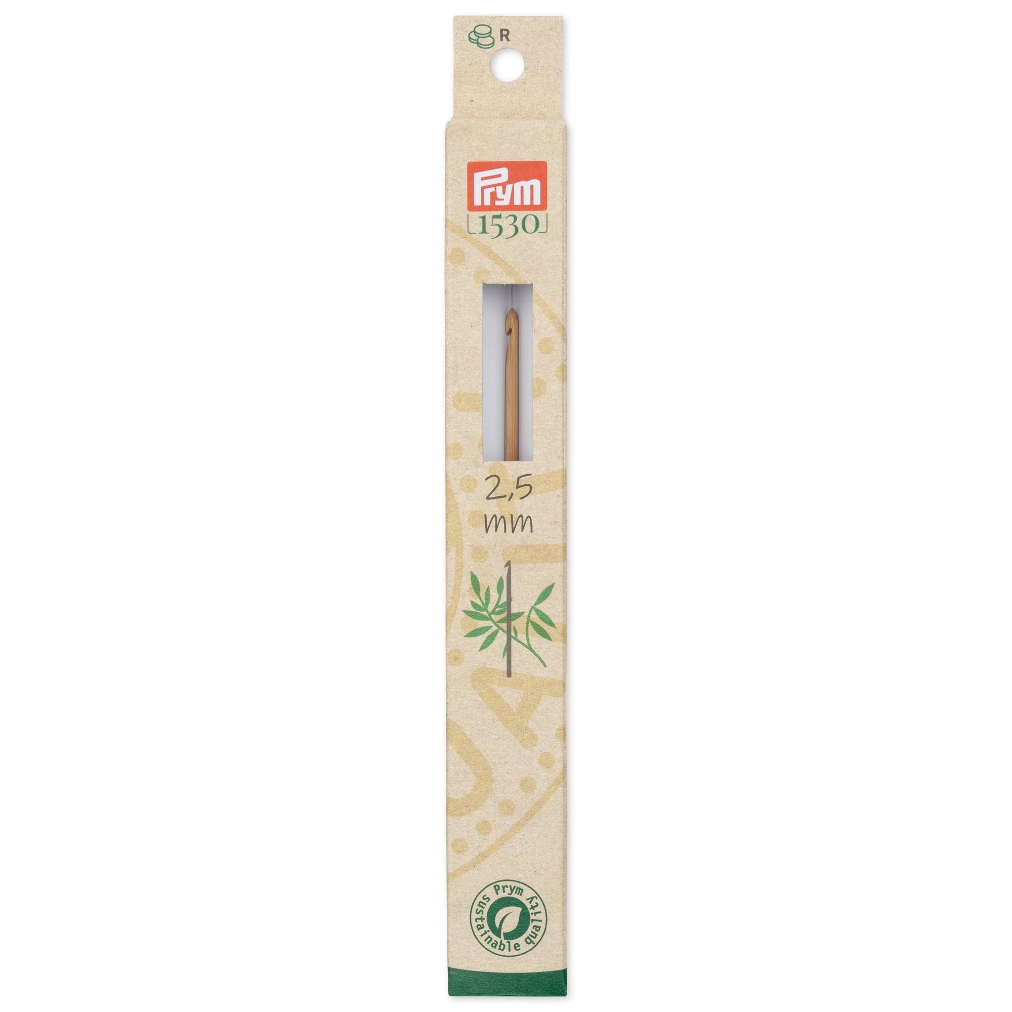 prym-woll-h-kelnadel-bambus-15-cm-2-5-mm image 1